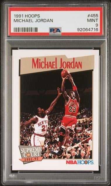 Michael Jordan 1991 NBA Hoops