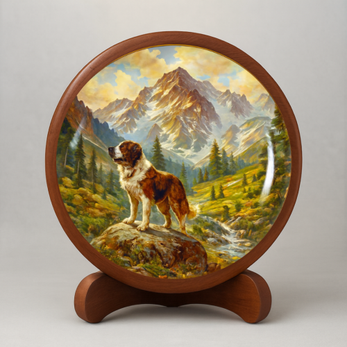 Autumn Sentinel Wooden Wall Plate - Image 2