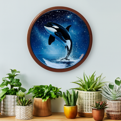 Celestial Breach Wooden Wall Plate - Image 3