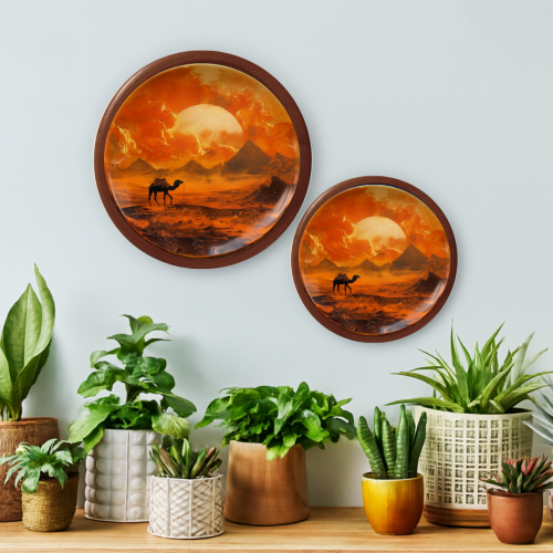 Sunstorm Caravan Wooden Wall Plate - Image 3