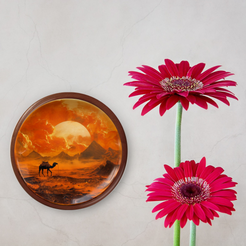 Sunstorm Caravan Wooden Wall Plate - Image 4