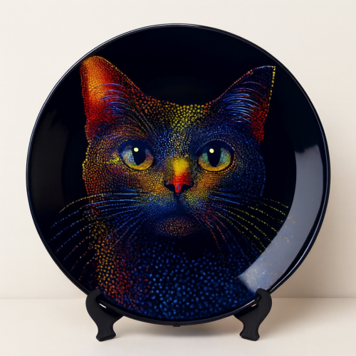 Celestial Whiskers Wall Plate - Image 2