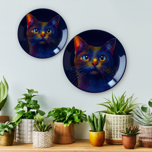 Celestial Whiskers Wall Plate - Image 3