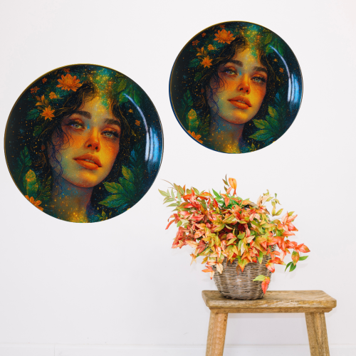 Cosmic Bloom Wall Plate - Image 4