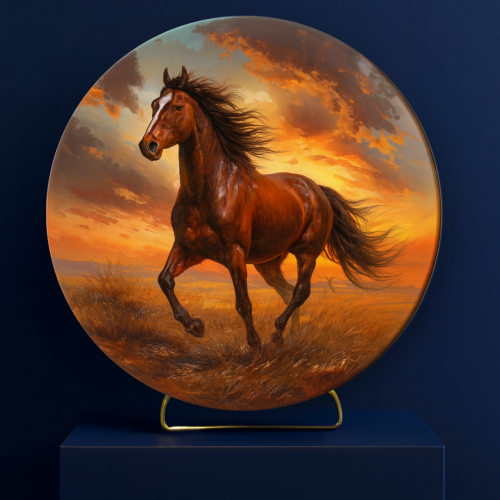 Gallop of Freedom Wall Plate - Image 2