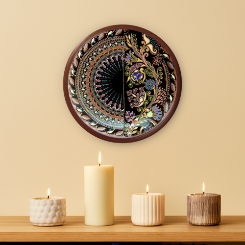 Jugalbandi Wooden Wall Plate - Image 4