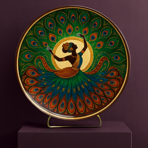 Mayur Nritya Wall Plate - Image 2