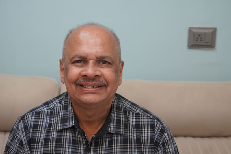 Deepak Gokhale after Full Mouth Implant in 3 Days