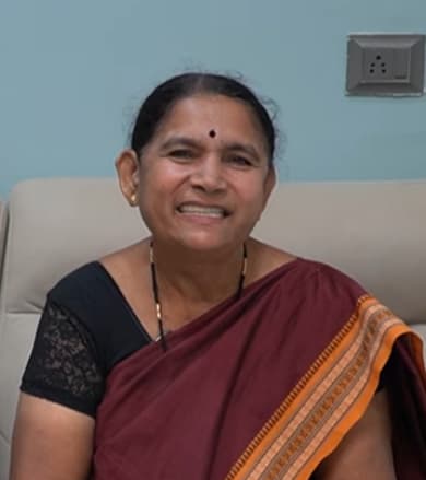 after full mouth dental implants Pune smiling patient 3 days result