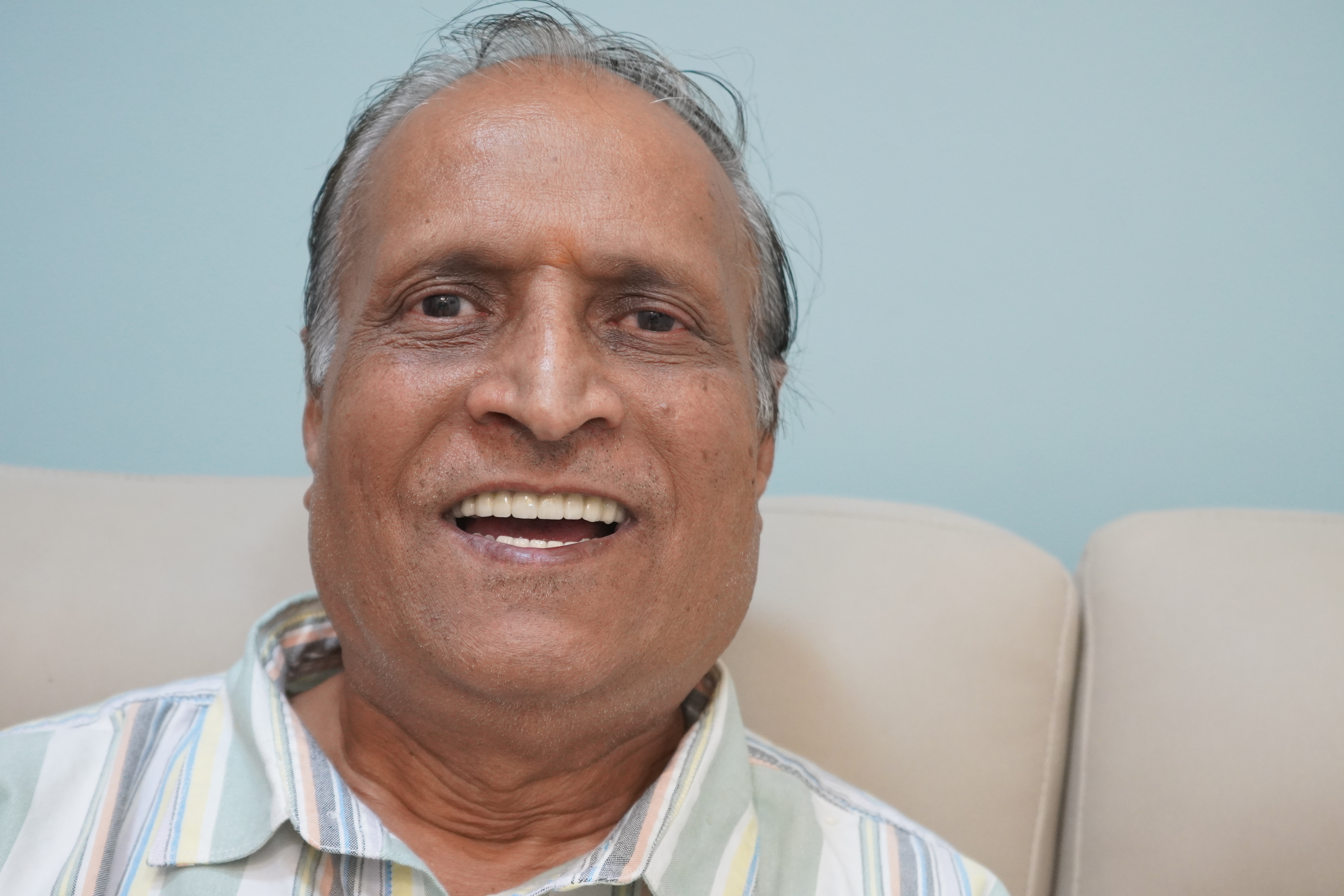 Madanlal Pardesi after treatment photo 1