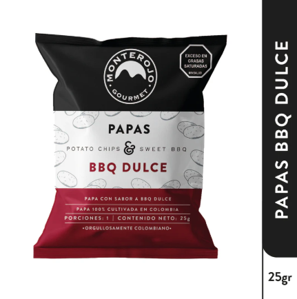 Papas monterrojo BBQ dulce
