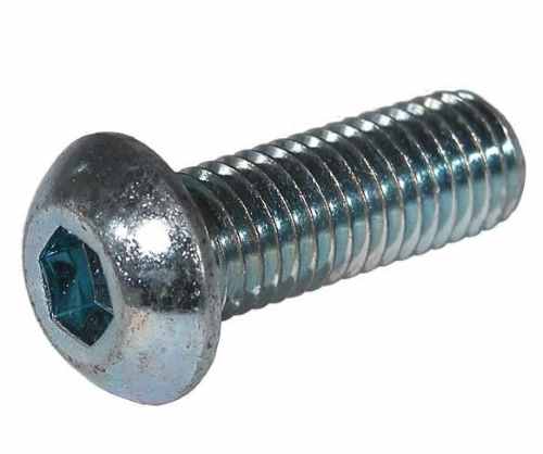 M4 Button Head Screw Length 8mm TVS GI / Zinc Coated 