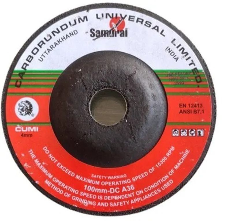 Grinding Wheel Samurai Cumi 4 " inch