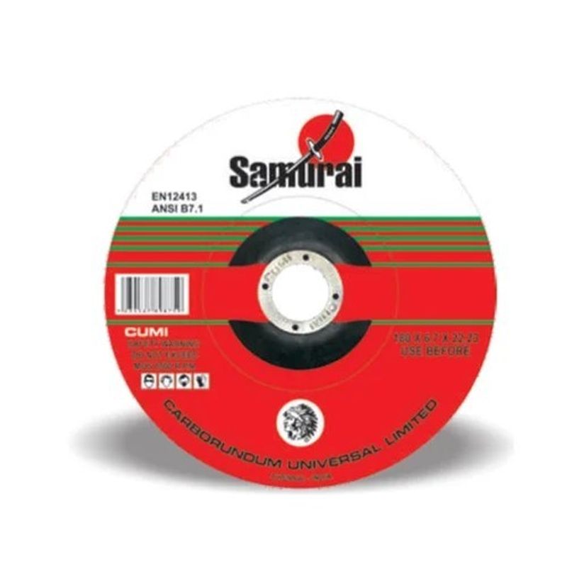 Grinding Wheel Samurai Cumi 7 " inch