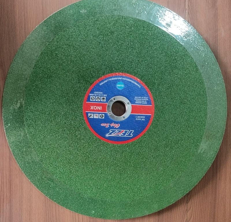 Cutting wheel green 14" inch Cumi 