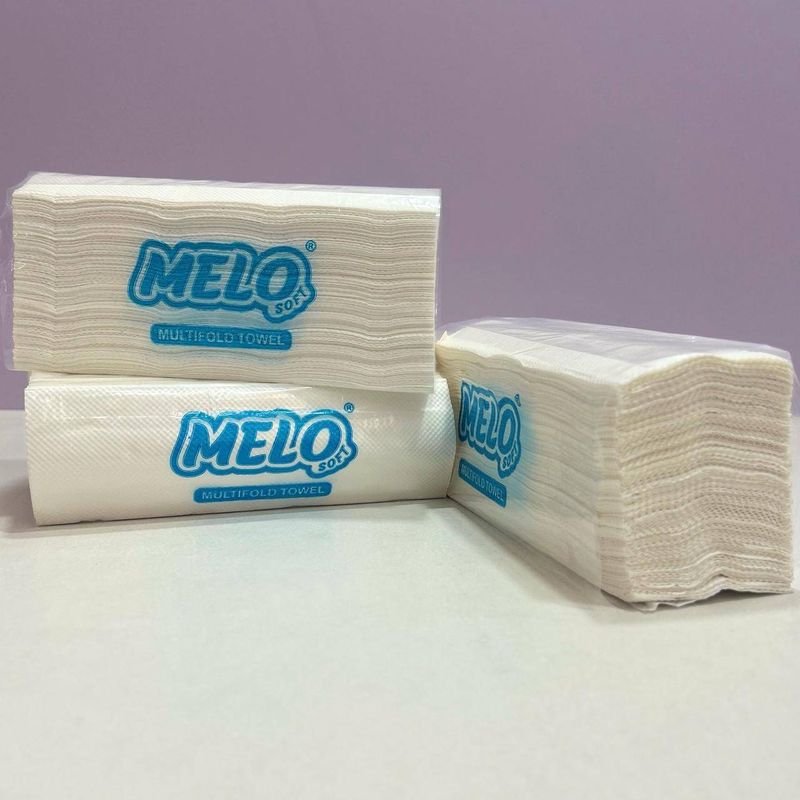 M FOLD TISSUE TOWEL 150 PULLS VIRGIN WHITE