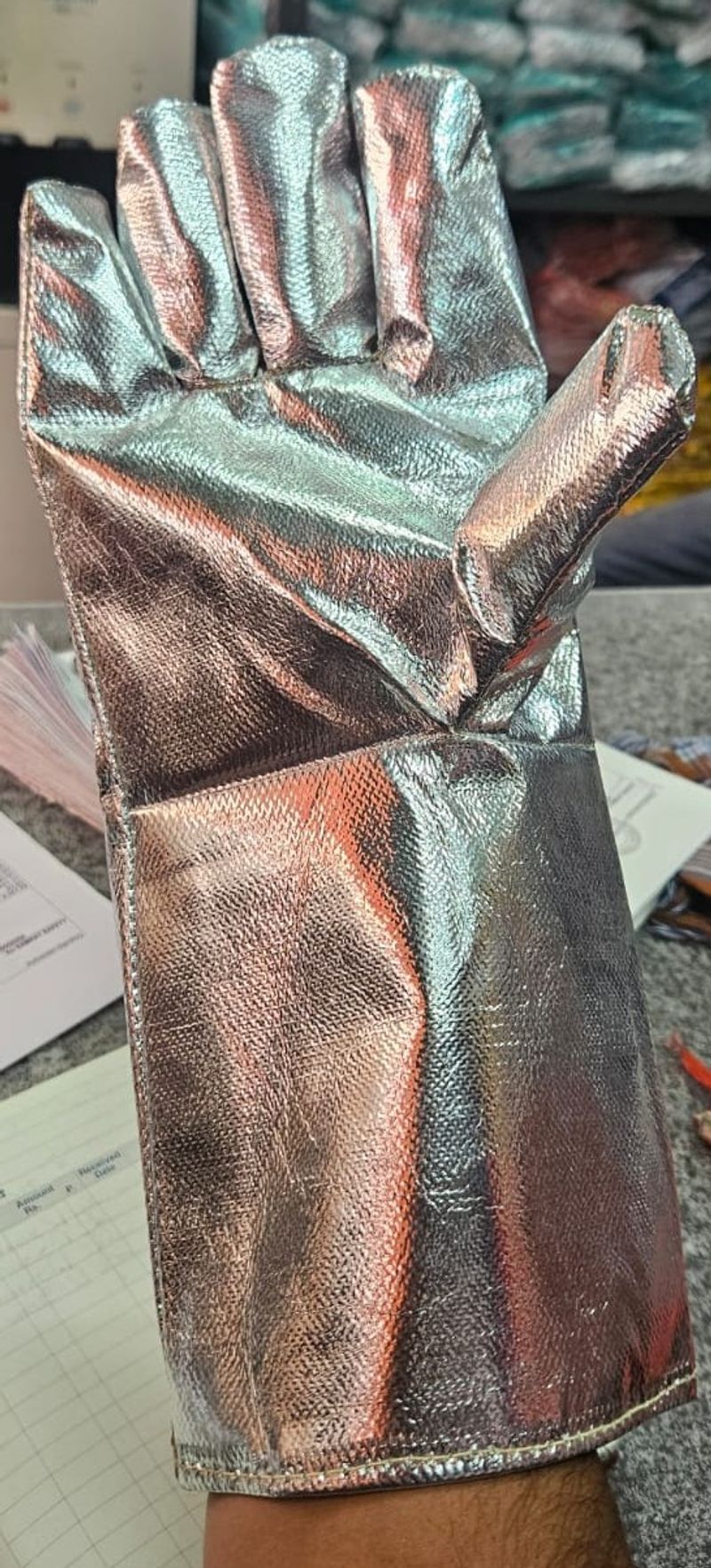 Aluminium Hand Gloves Pair