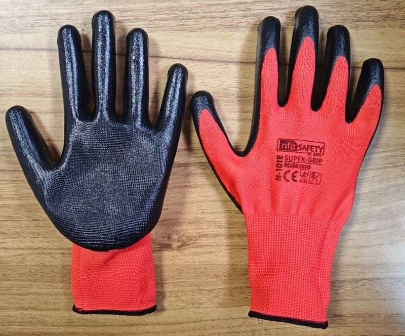Nitrile Coated Hand Gloves 