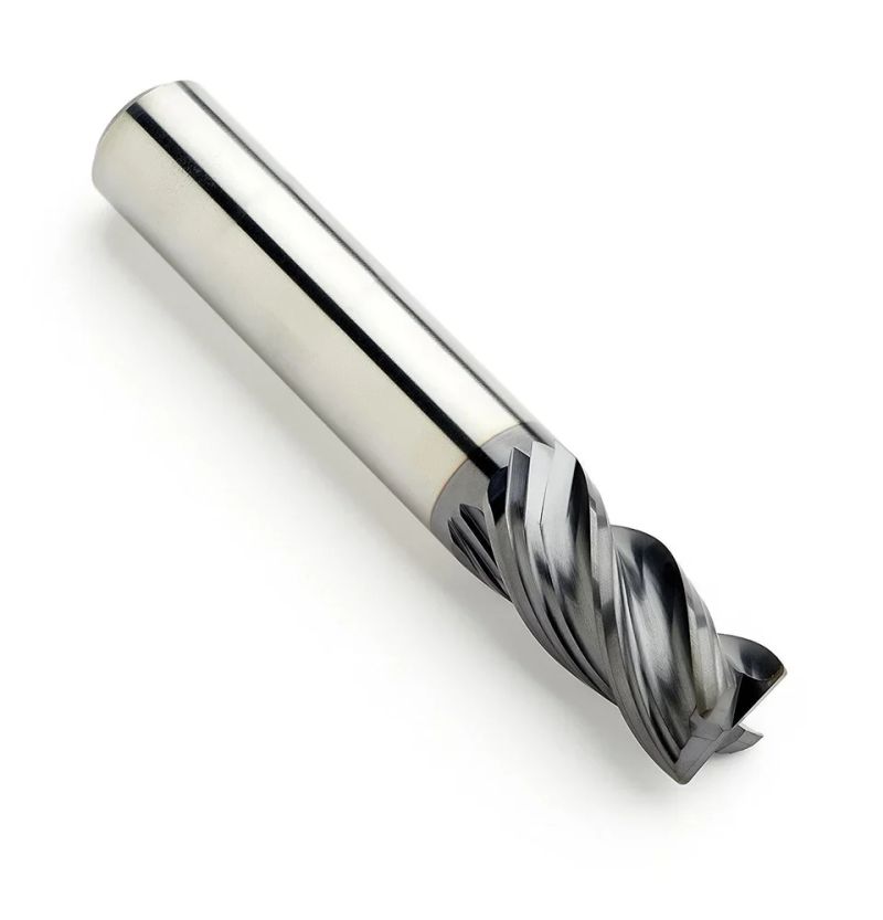 1.5mm Solid Carbide End Mill 4 Flute- AlTiN Coated - Miranda
