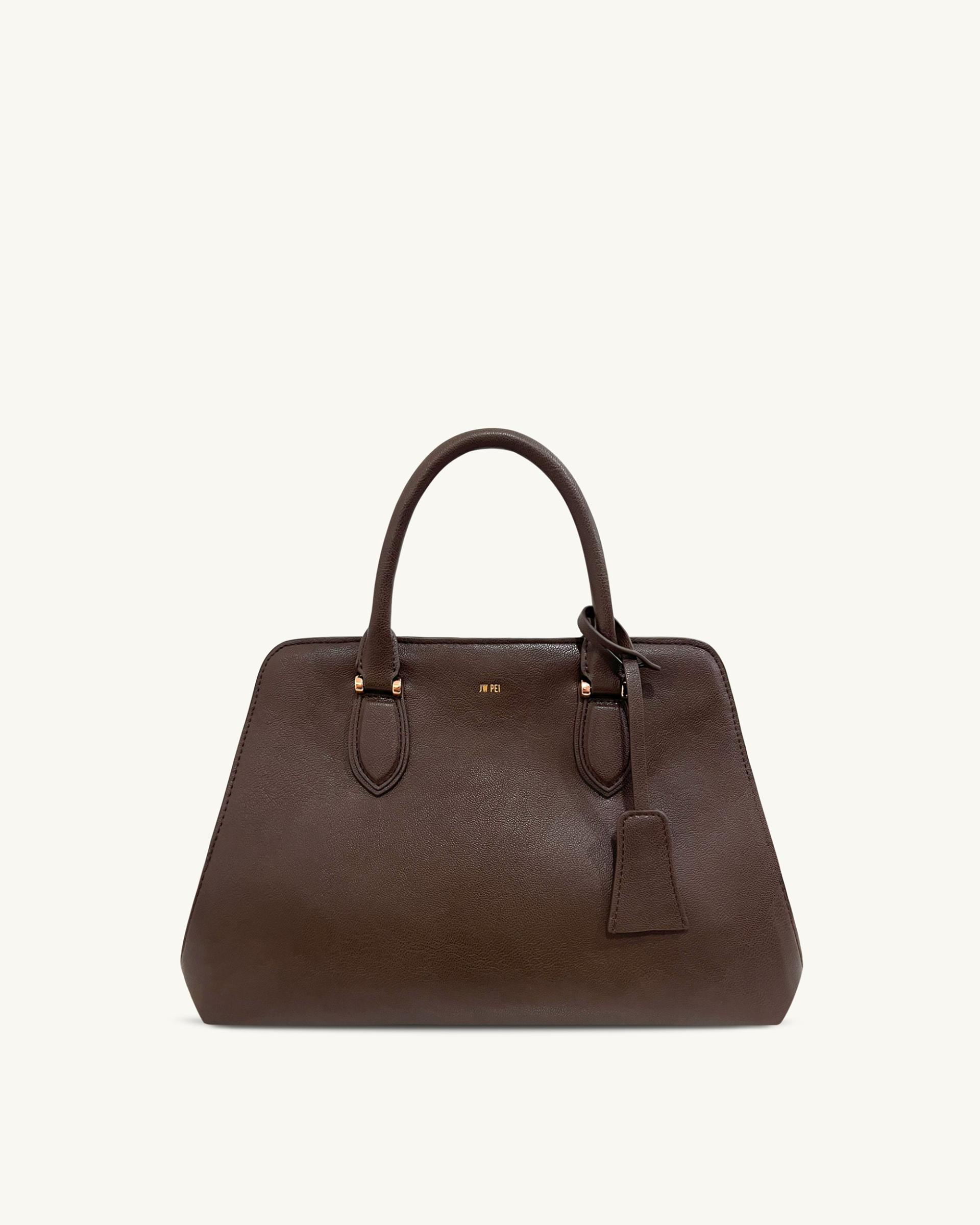 Lara Tote Bag - Dark Brown