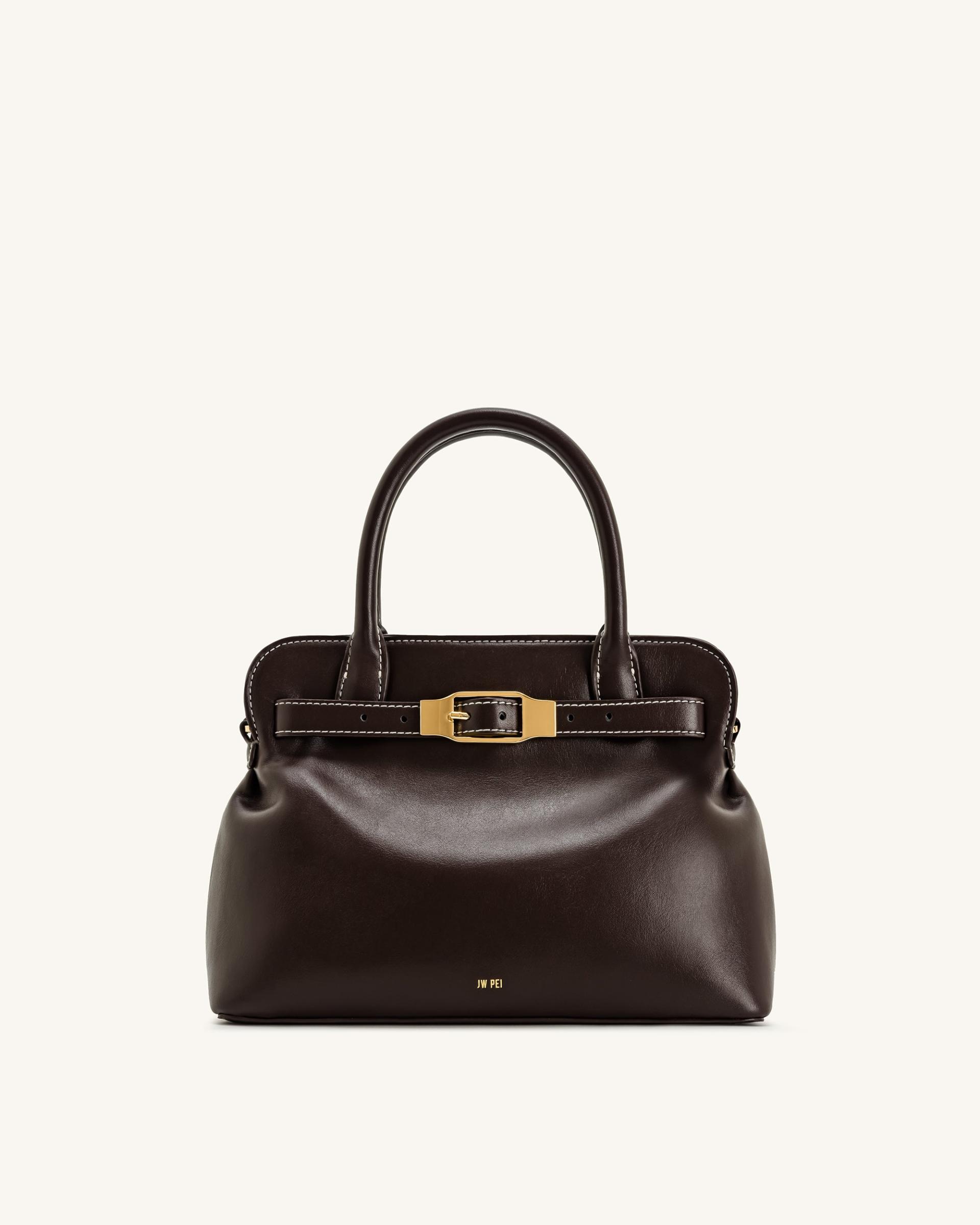 Mia Tote Bag - Dark Brown