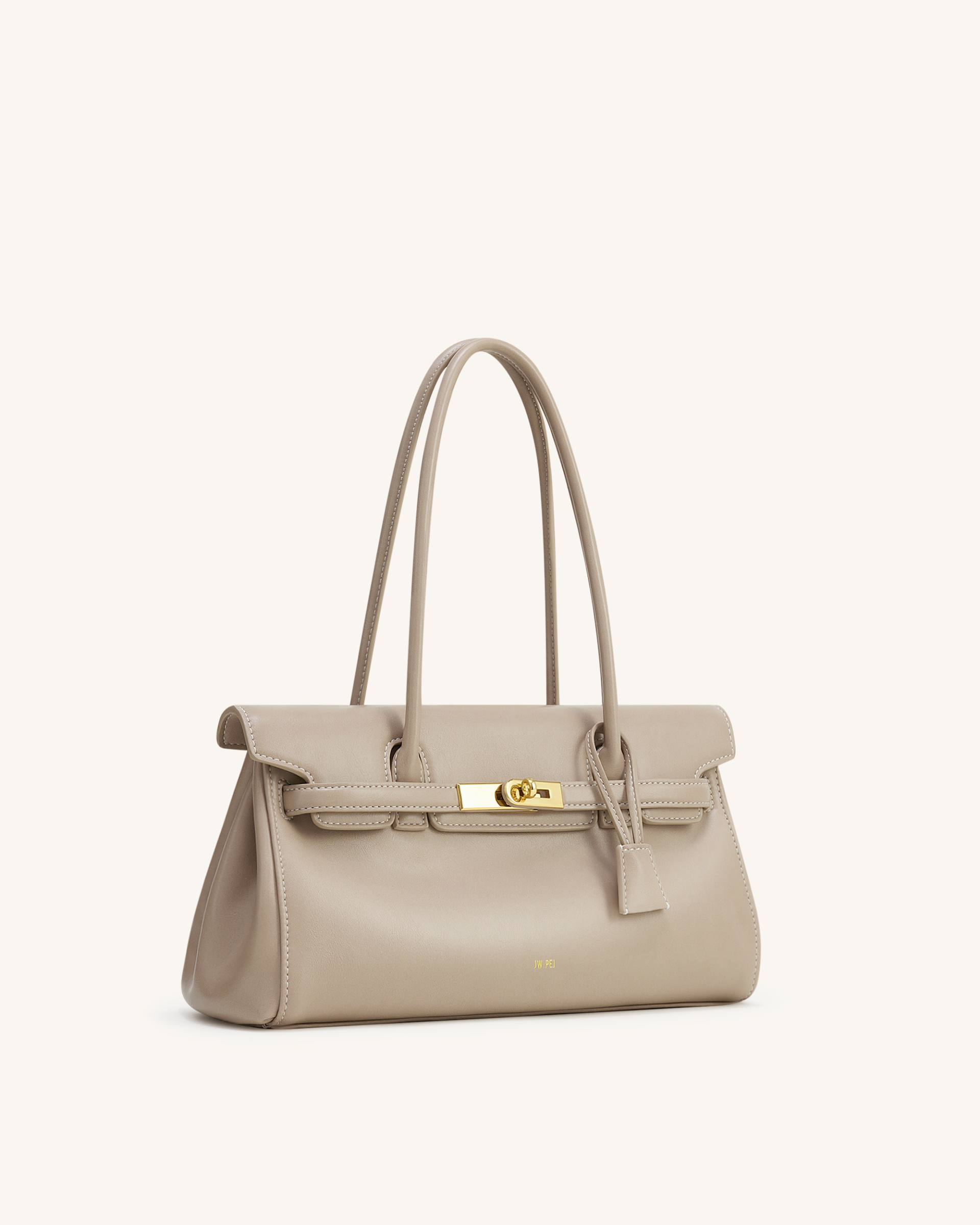 Yara Shoulder Bag - Gray Apricot 2
