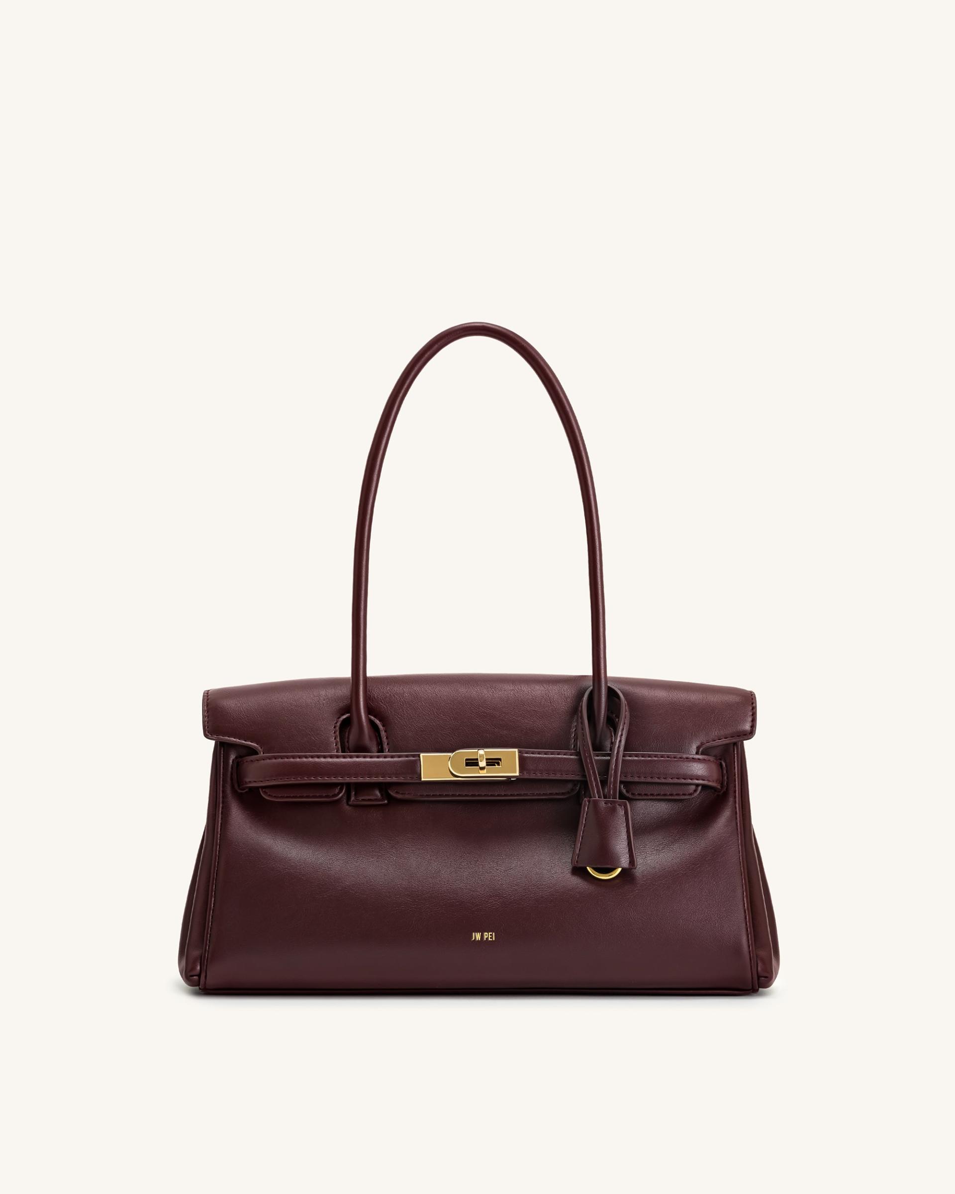 Yara Shoulder Bag - Deep Burgundy