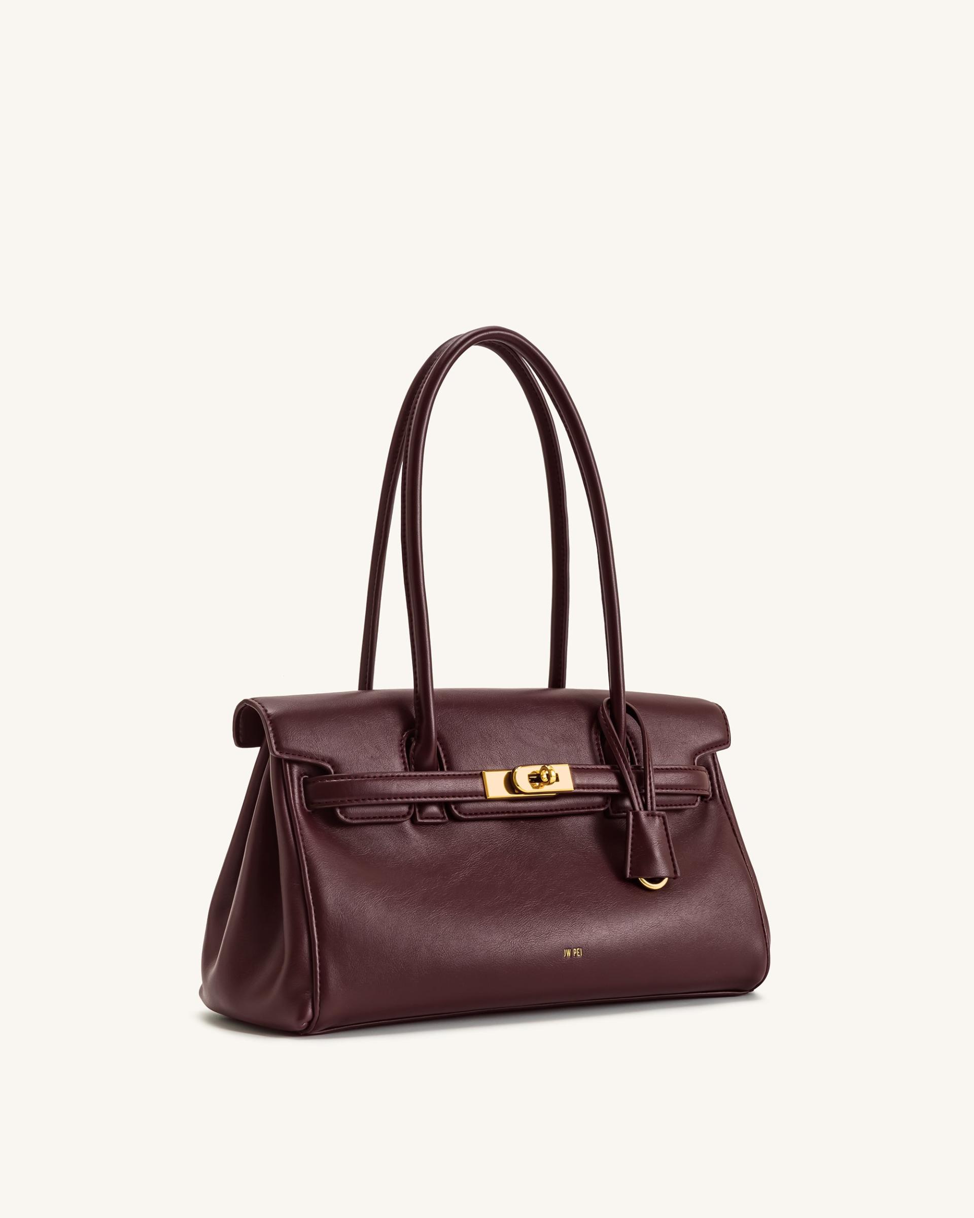 Yara Shoulder Bag - Deep Burgundy 2
