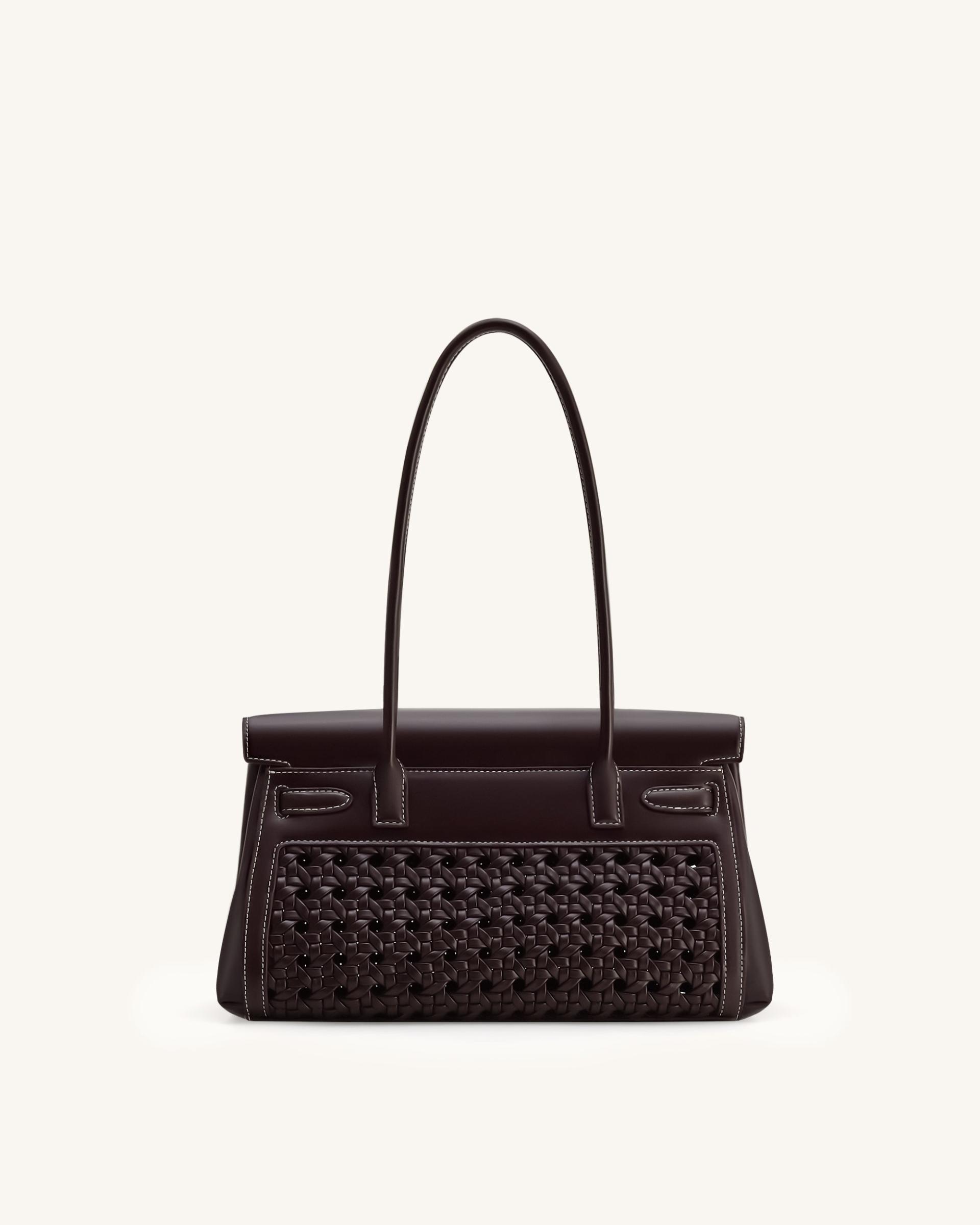 Yara Shoulder Bag - Dark Red 3