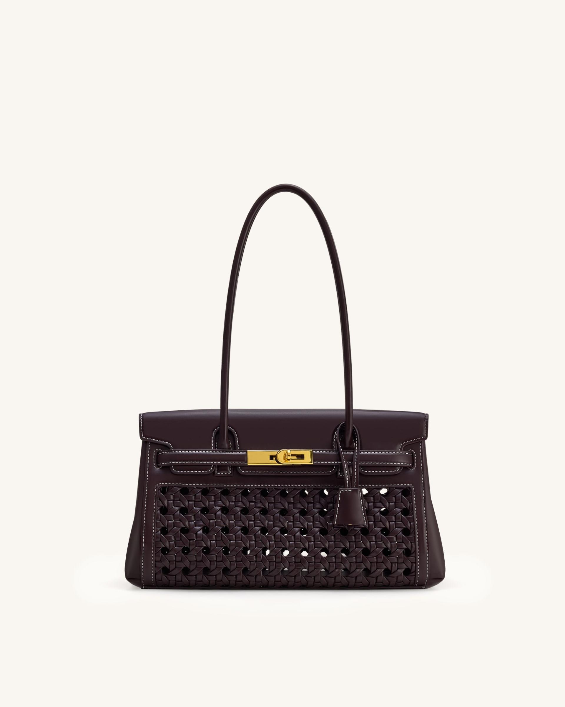 Yara Shoulder Bag - Dark Red