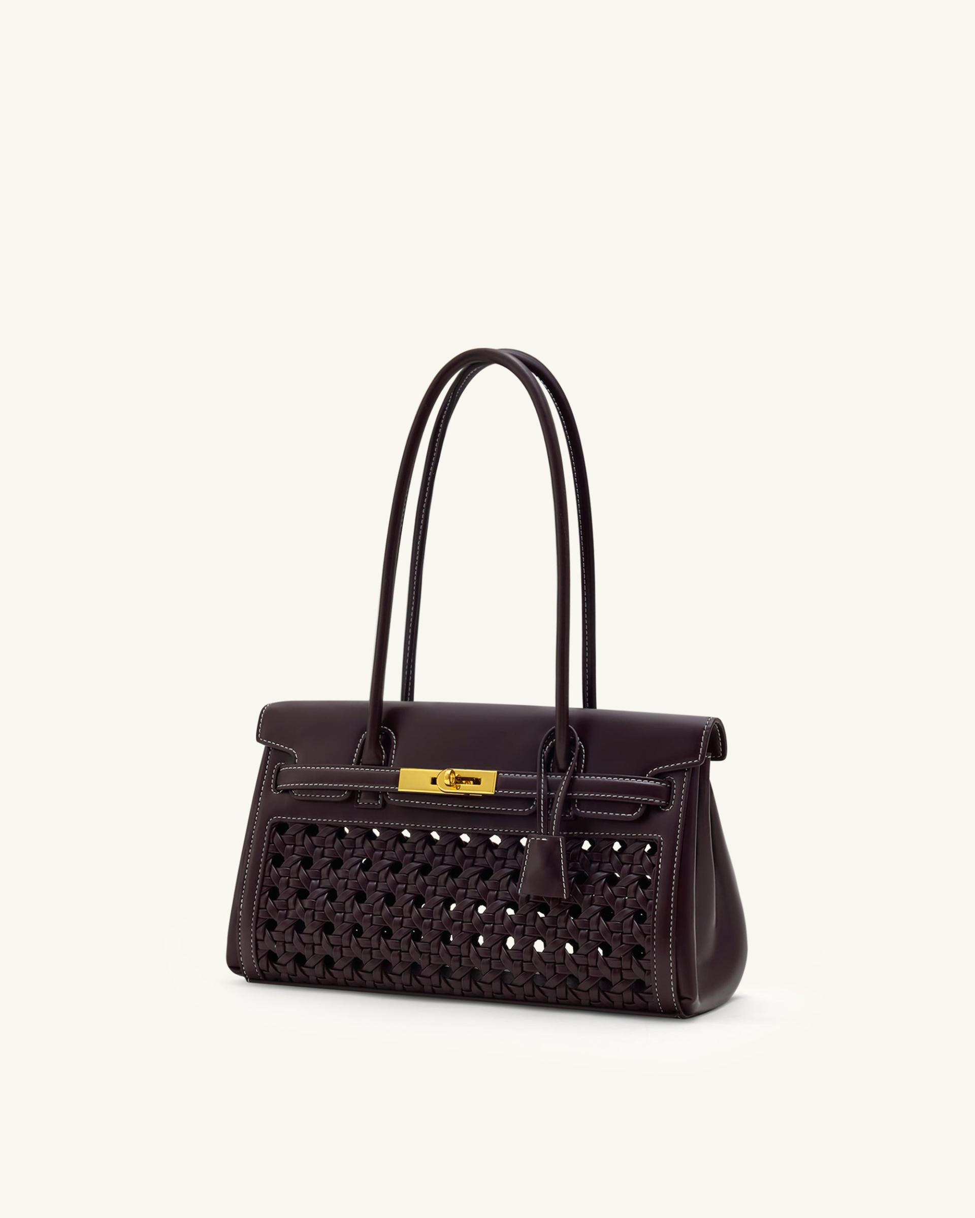 Yara Shoulder Bag - Dark Red 2