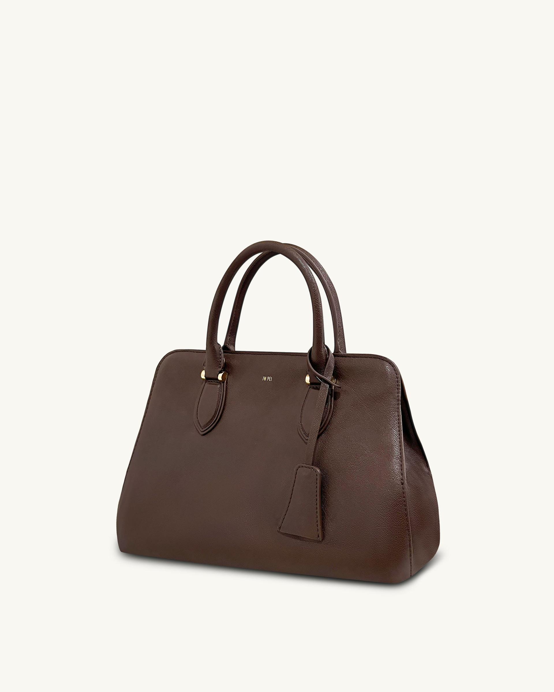 Lara Tote Bag - Dark Brown 2