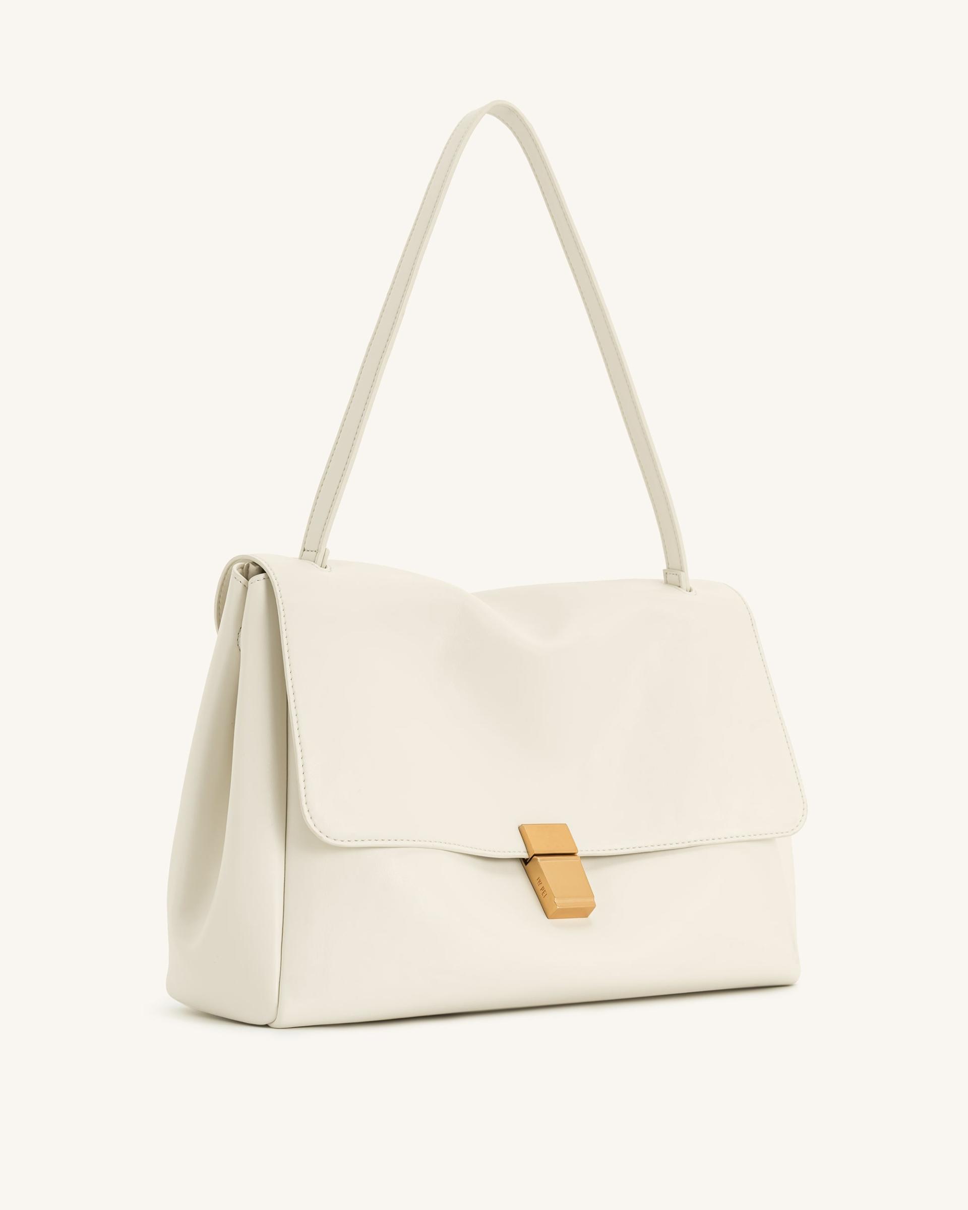Hilary Shoulder Bag - White 2