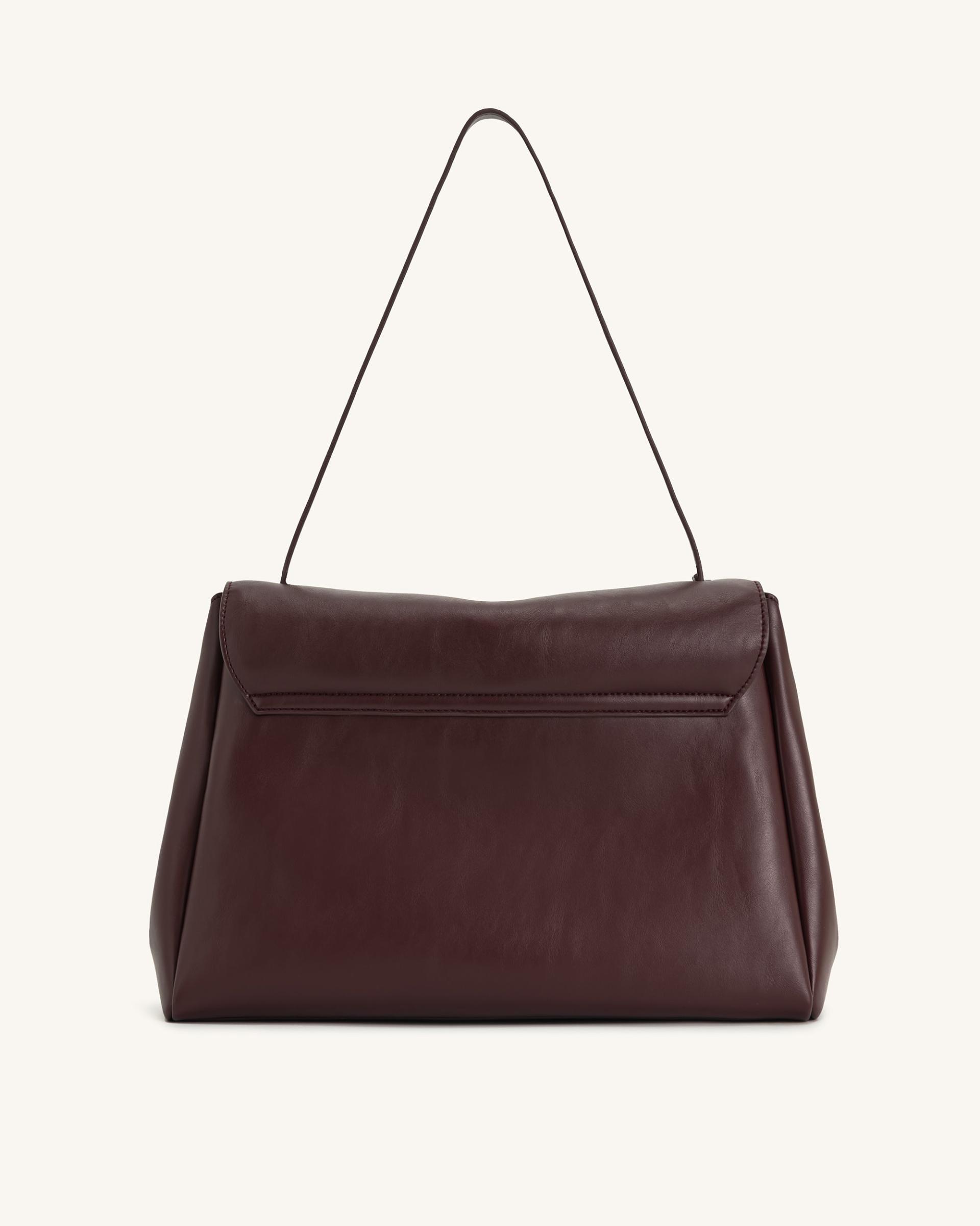 Hilary Shoulder Bag - Deep Burgundy 3