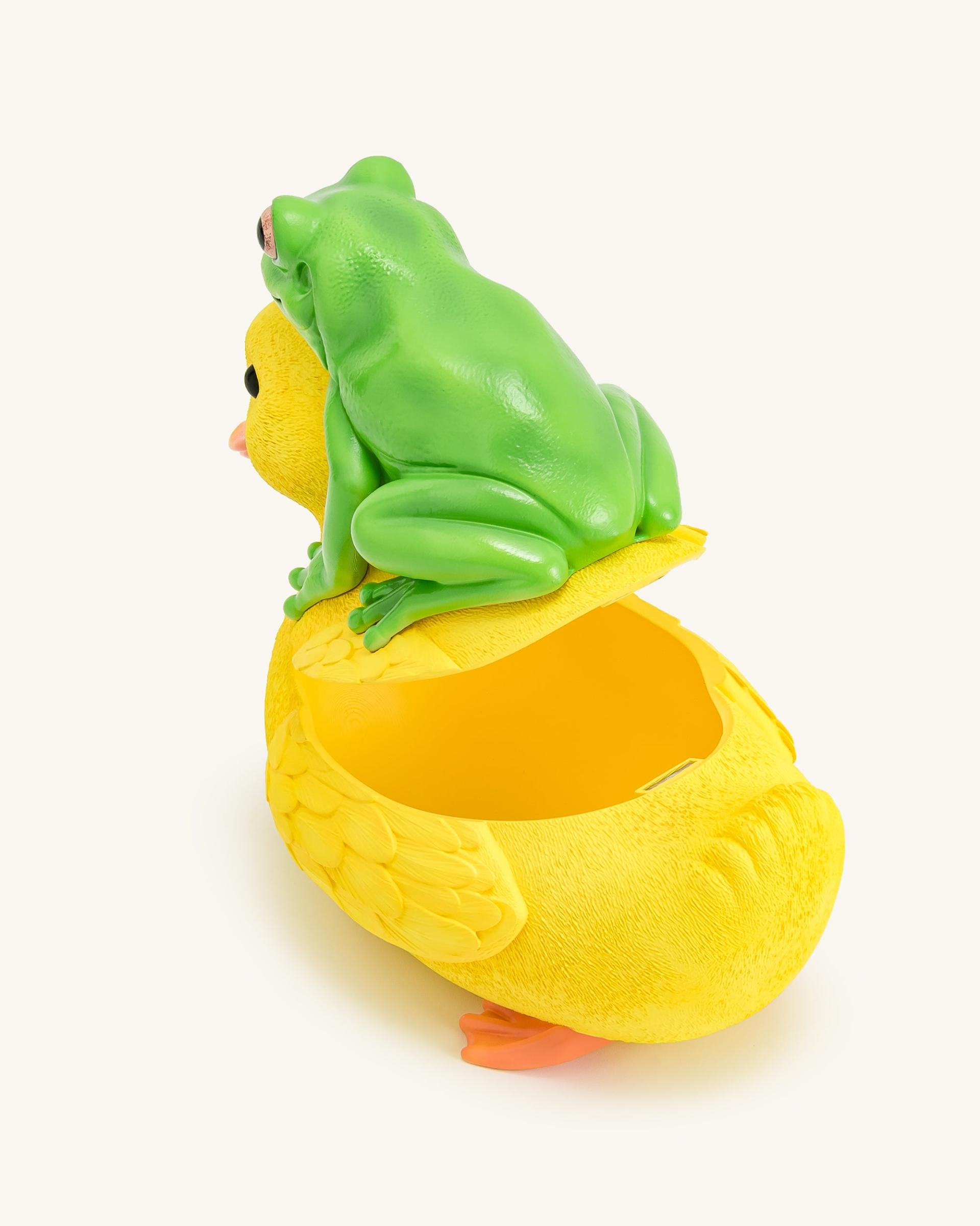 Frog and Duck Bag - Green/Yellow 4