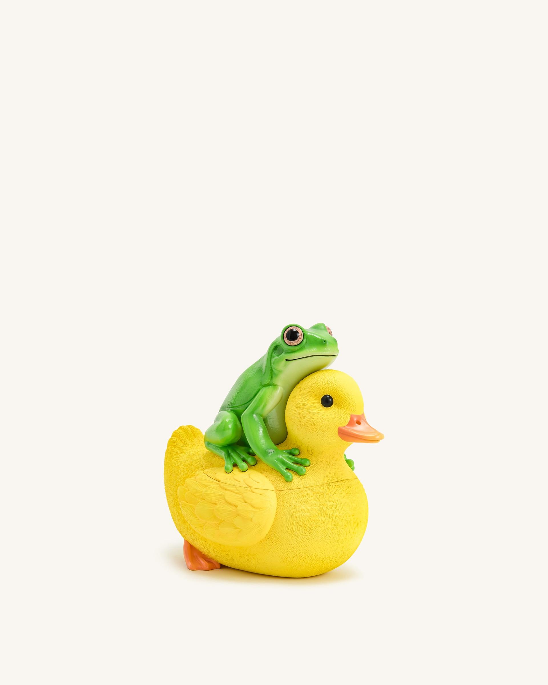 Frog and Duck Bag - Green/Yellow 2