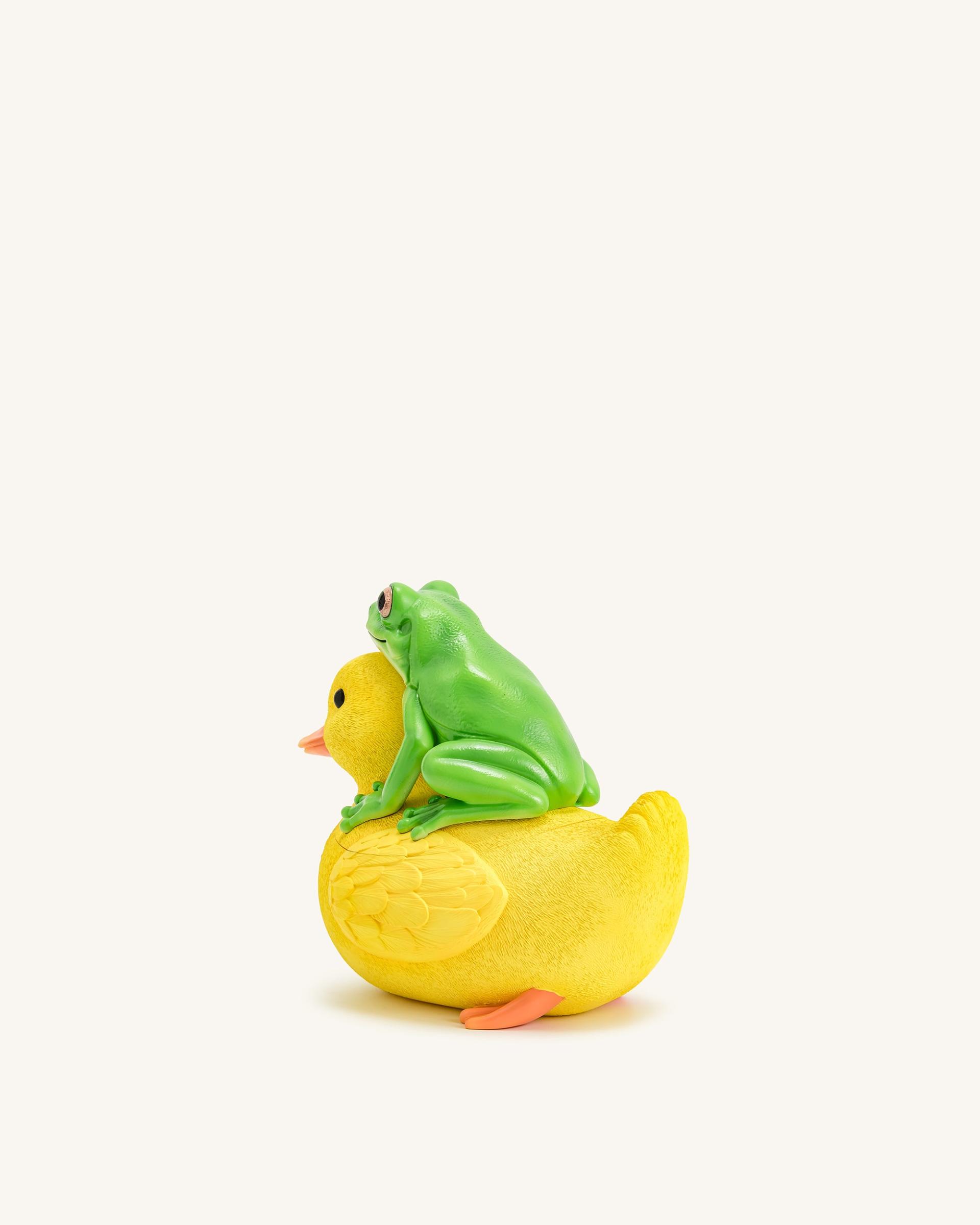 Frog and Duck Bag - Green/Yellow 3