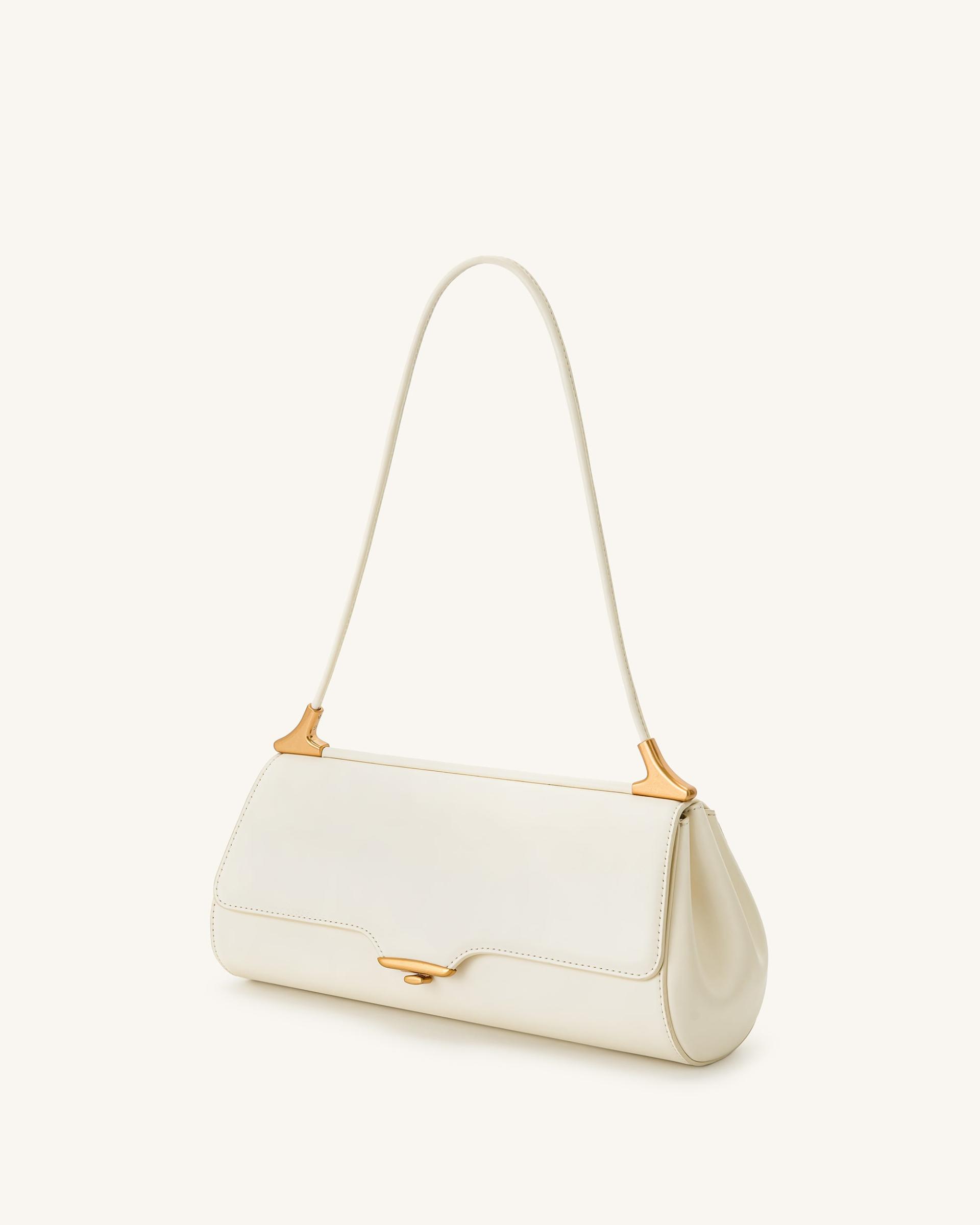 Eloise Shoulder Bag - White 2