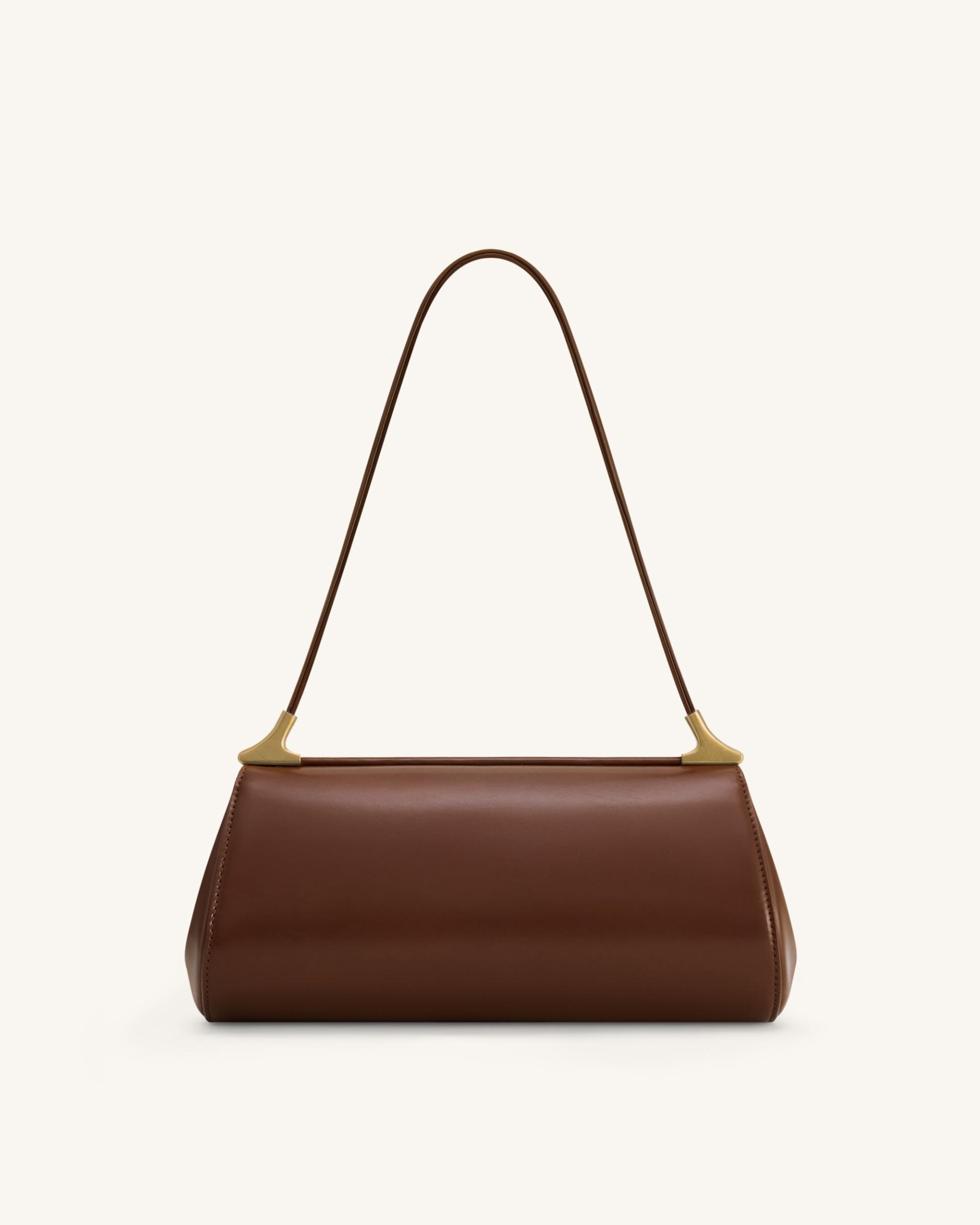 Eloise Shoulder Bag - Deep Brown 3