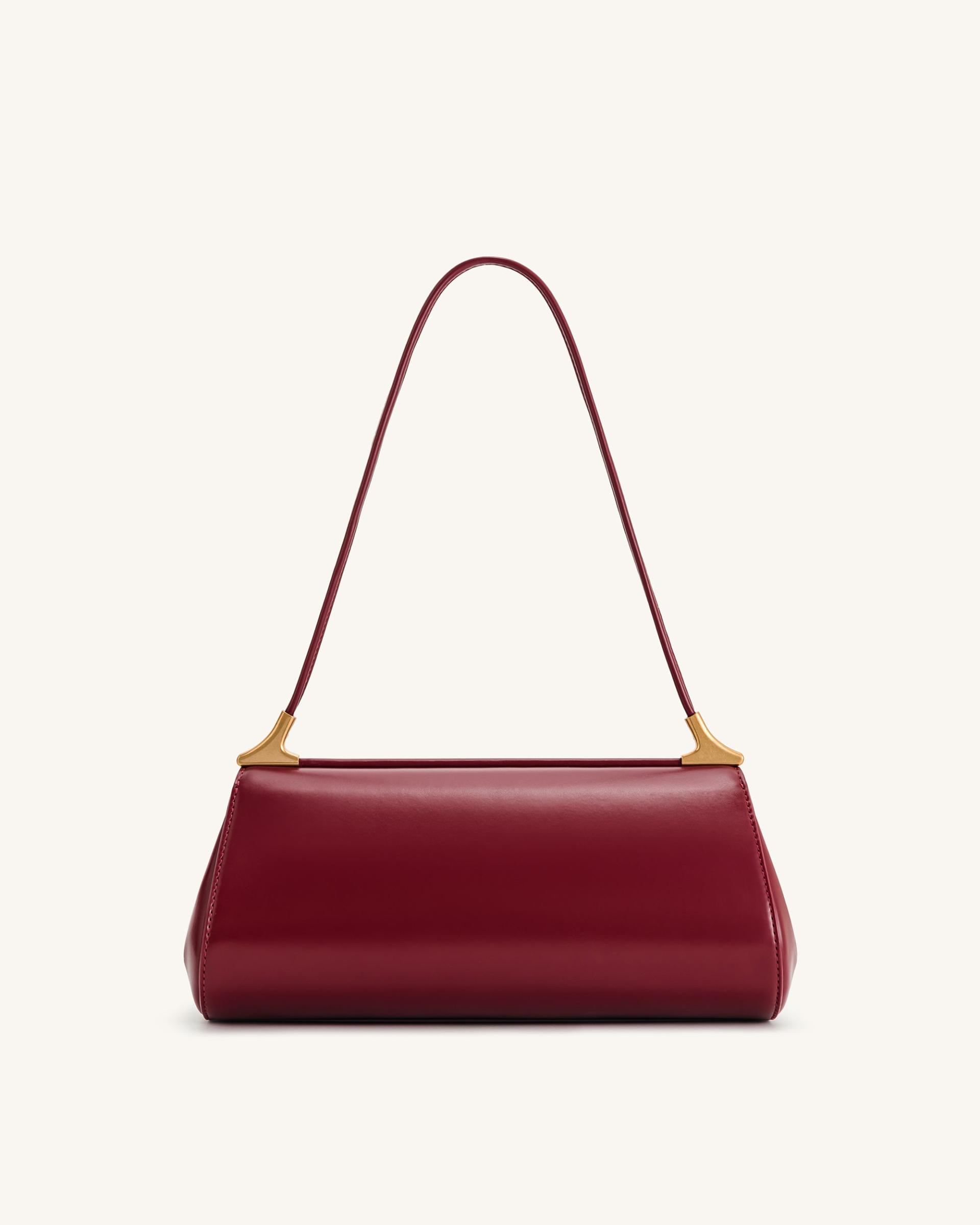 Eloise Shoulder Bag - Burgundy 3