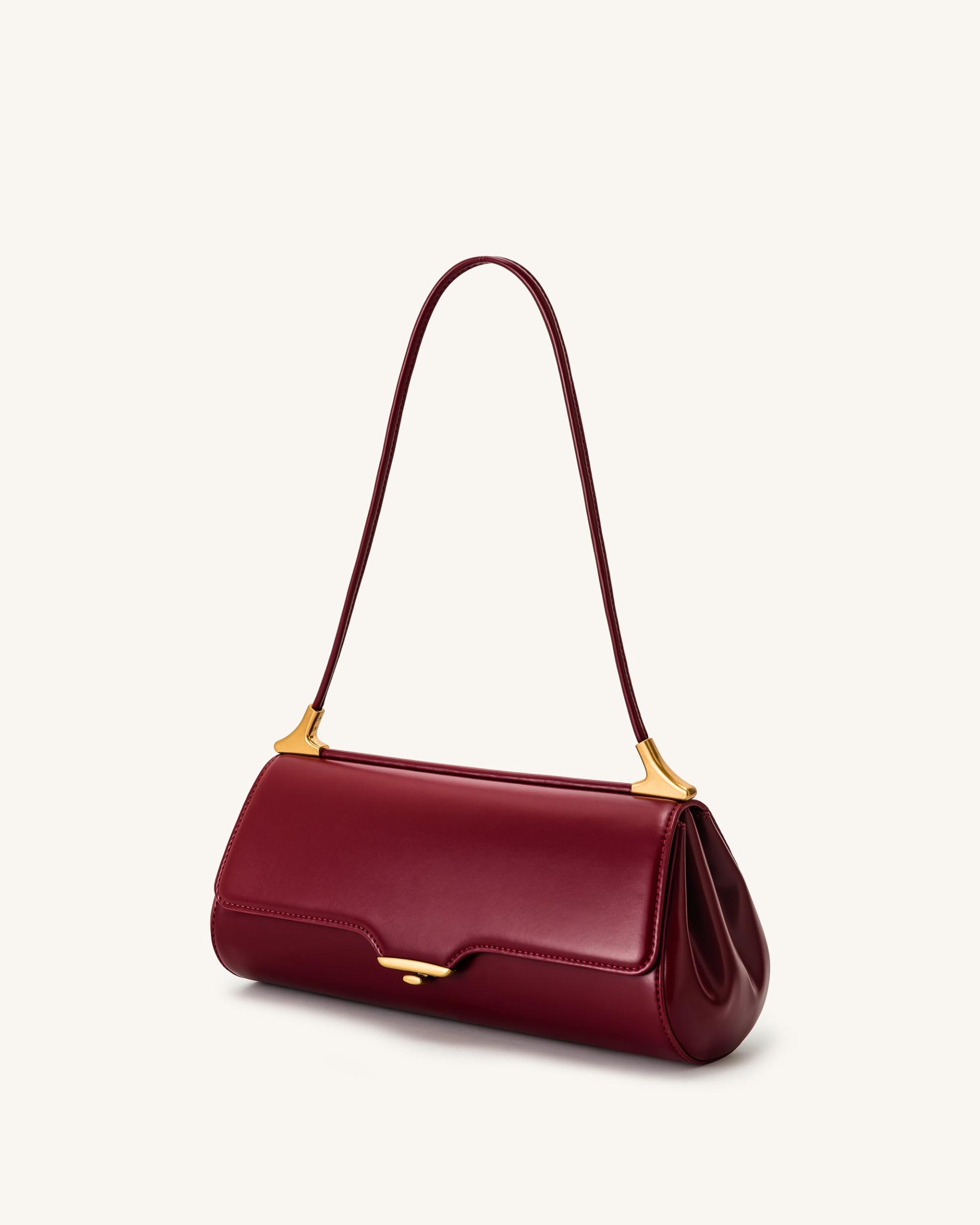 Eloise Shoulder Bag - Burgundy 2