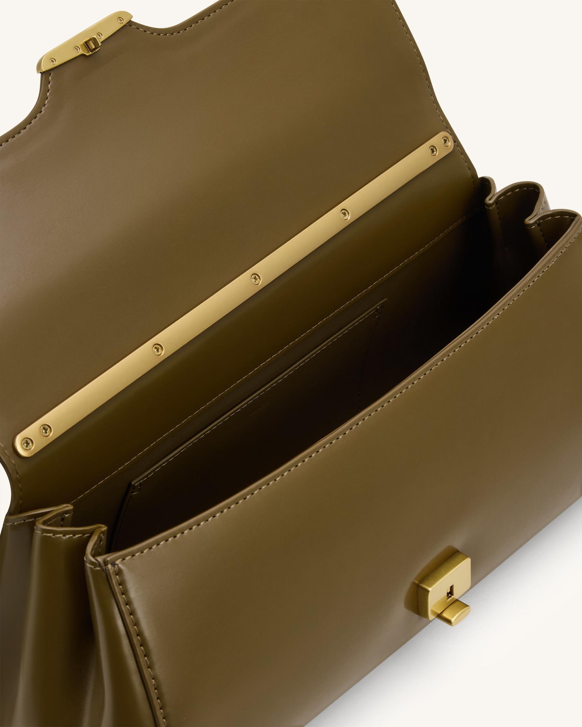 Eloise Shoulder Bag - Olive Green 4