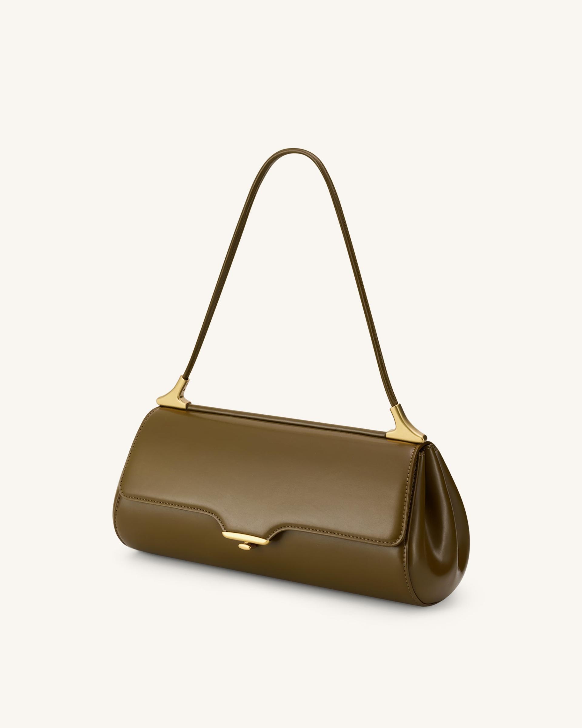 Eloise Shoulder Bag - Olive Green 2