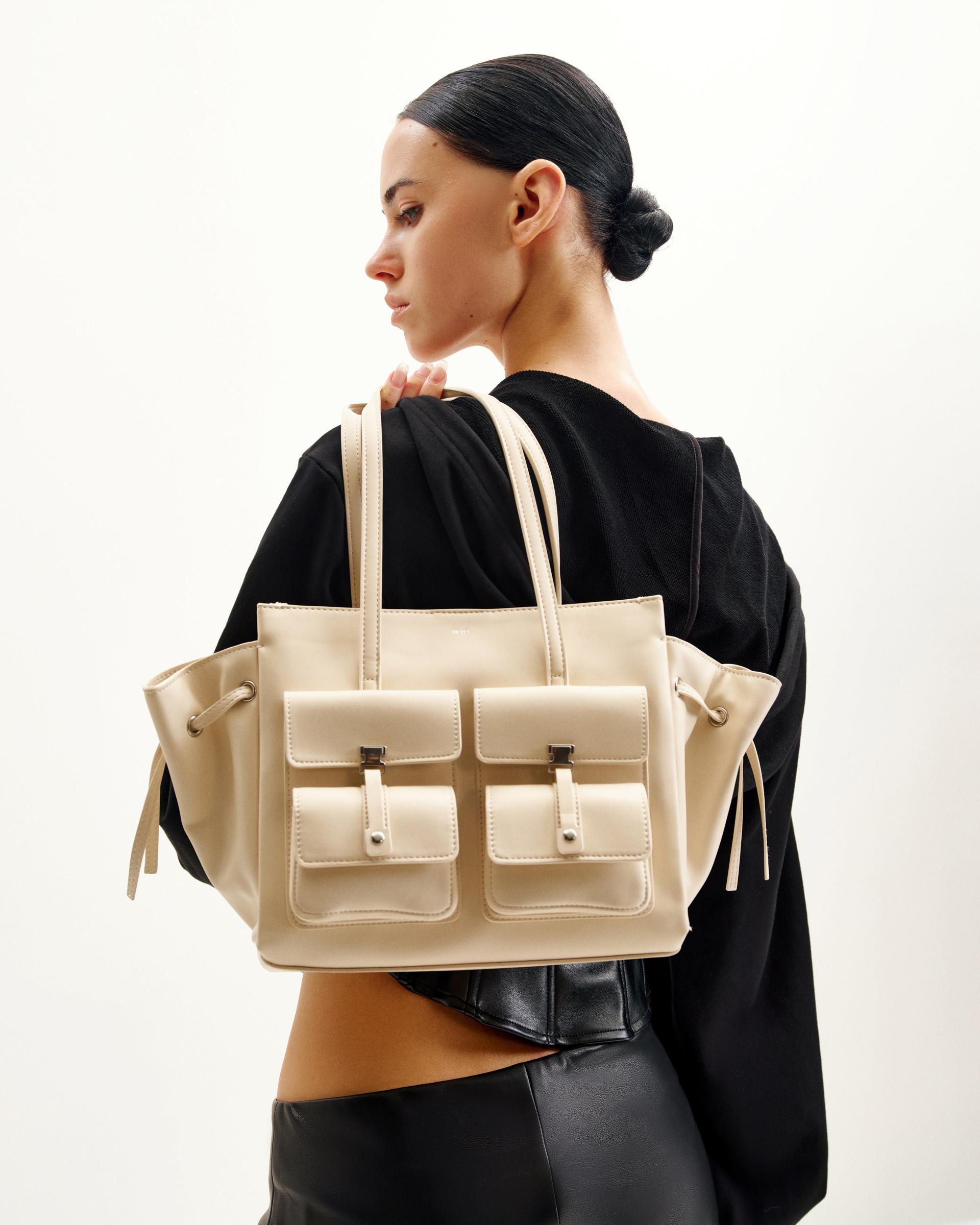 Linda Tote Bag - White 2