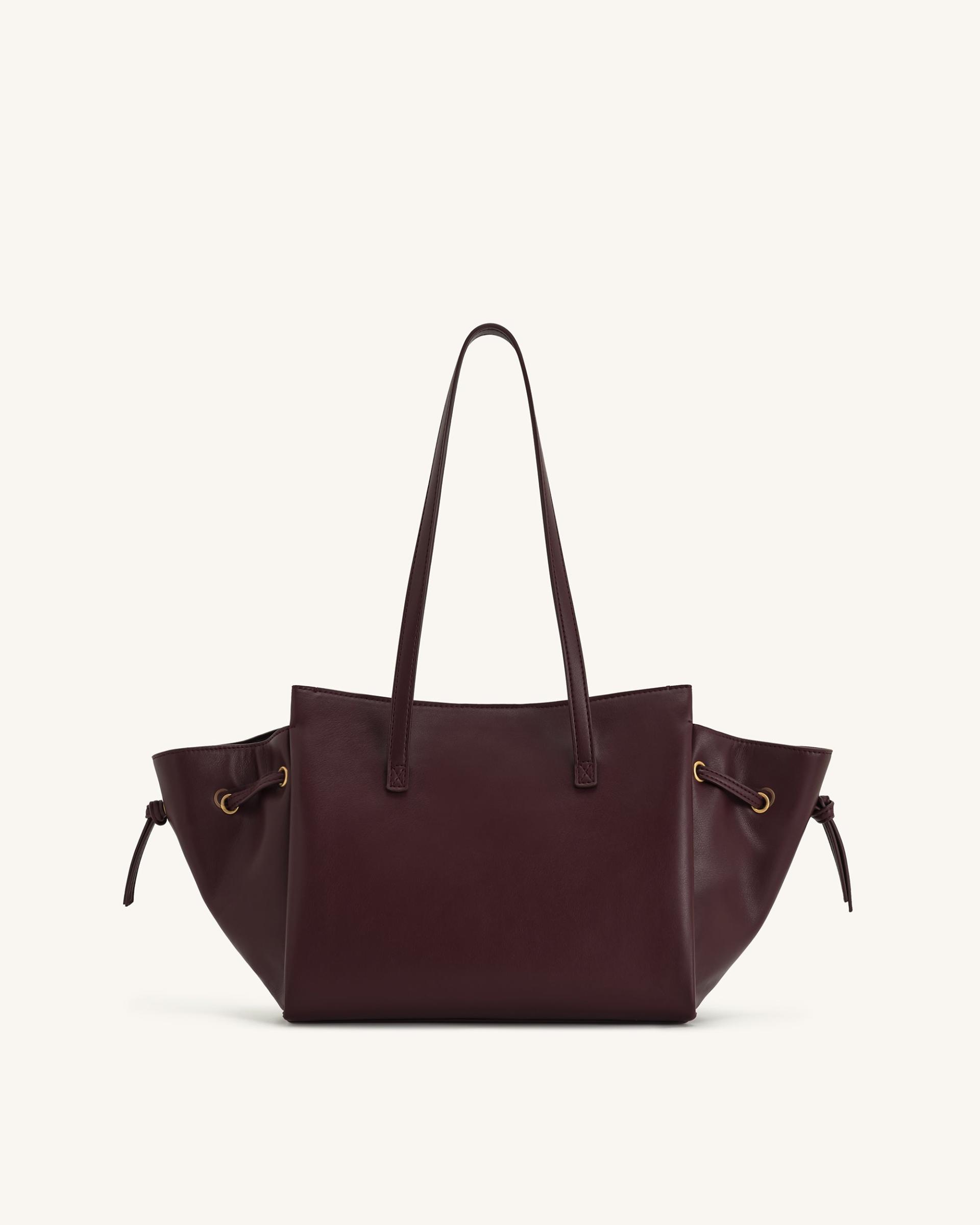 Linda Tote Bag - Deep Burgundy 3