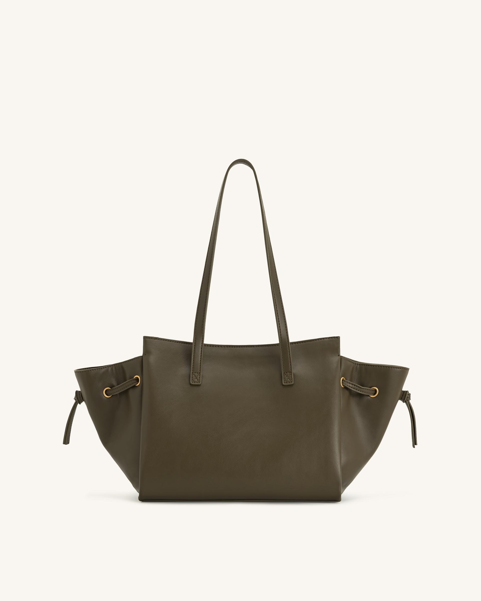 Linda Tote Bag - Dark Olive 3