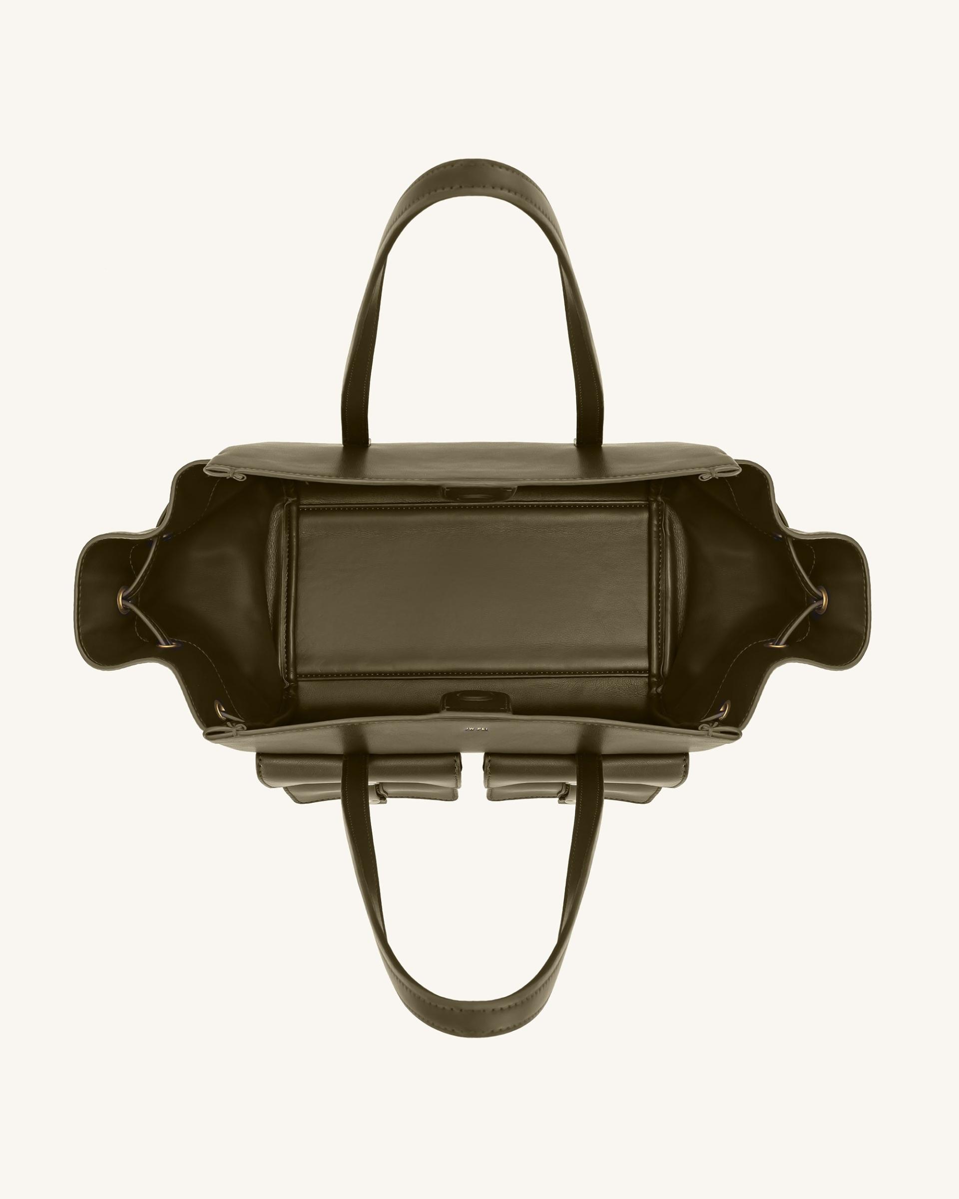 Linda Tote Bag - Dark Olive 4