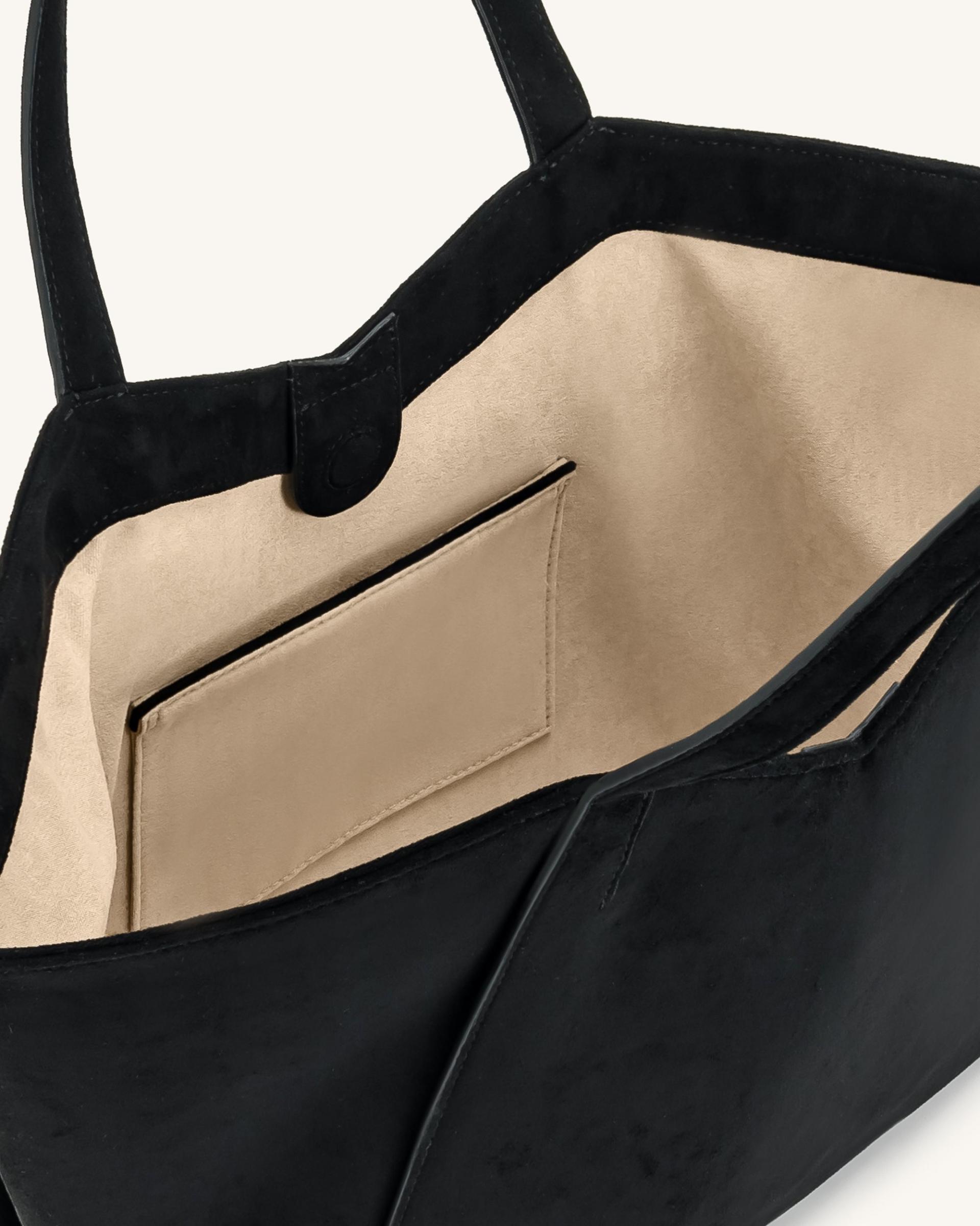 Kiana Large Capacity Tote Bag - Black 4