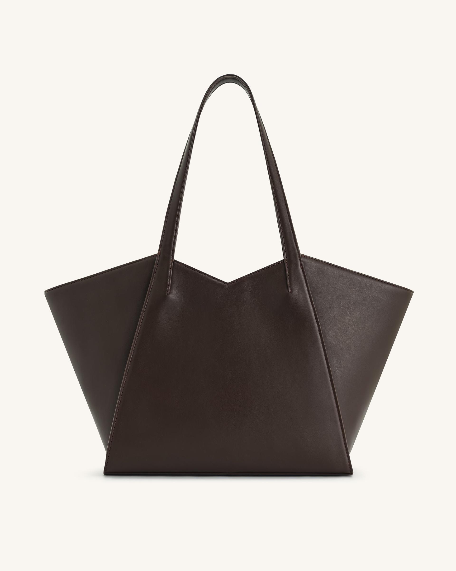 Kiana Large Capacity Tote Bag - Caramel 3