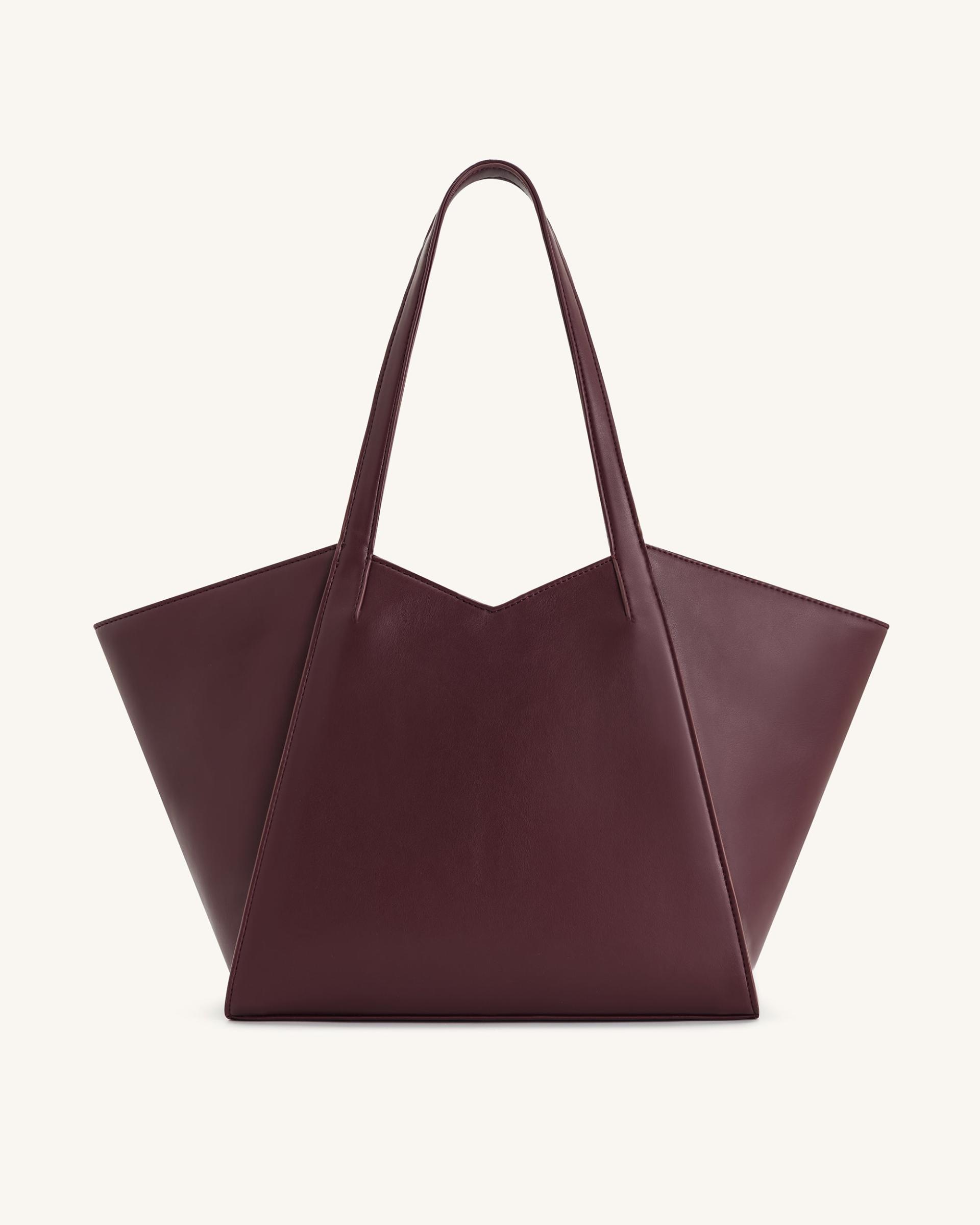 Kiana Large Capacity Tote Bag - Deep Claret 3